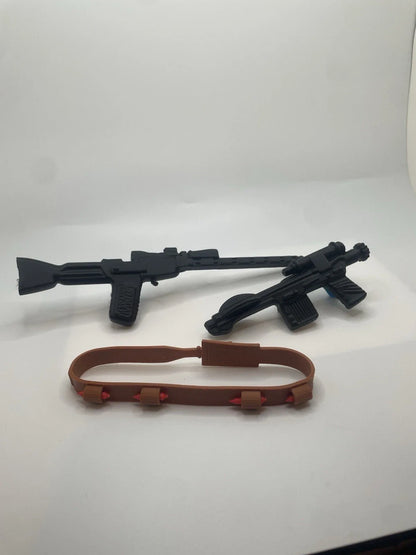 Star Wars IG-88 Bandolier & Blasters Guns Set Repro Part 1980 Vintage Kenner