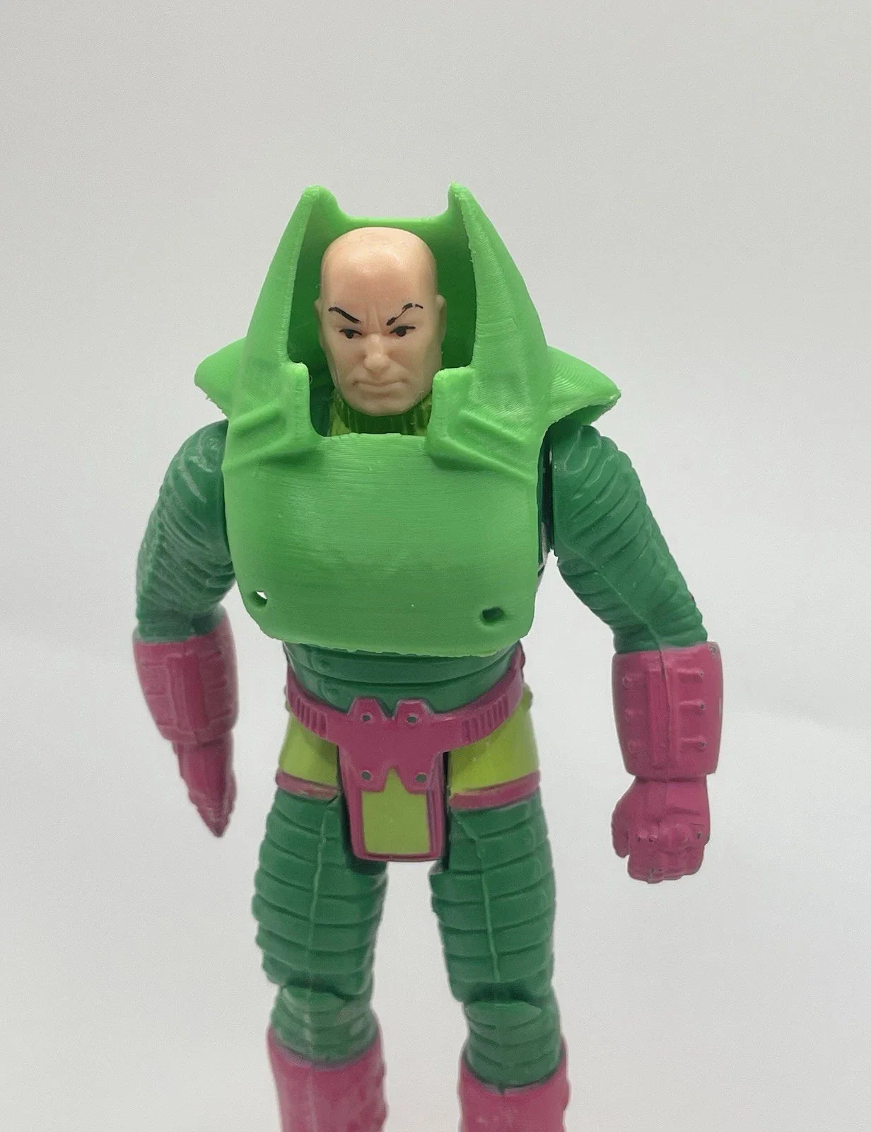 DC Super Powers Lex Luthor Armor Repro Part 1984 Vintage Kenner