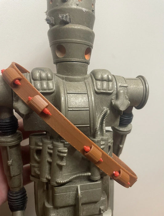 Star Wars IG-88 Bandolier Belt w/ Grenades Repro Part 1980 Vintage Kenner
