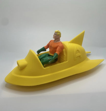 DC Super Powers Aquaman Jetski Custom Part 1984 Vintage Kenner