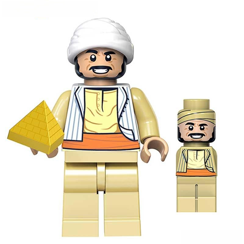 Indiana Jones Lego Custom Minifigure - Sallah