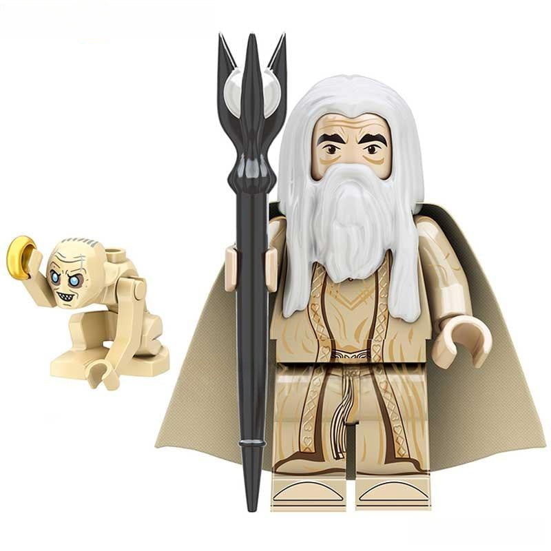 Movies Lego Custom Minifigure - Saruman Lord of The Rings