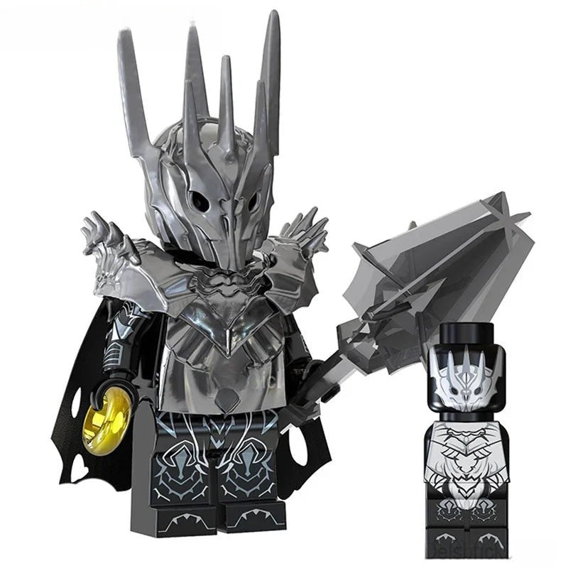 Movies Lego Custom Minifigure - Sauron Lord of The Rings 3