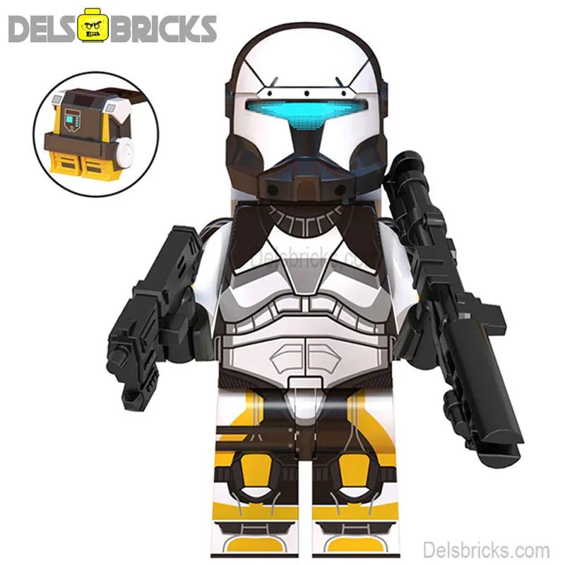 Star Wars Lego Custom Minifigure - Scorch (Delta Commandos)