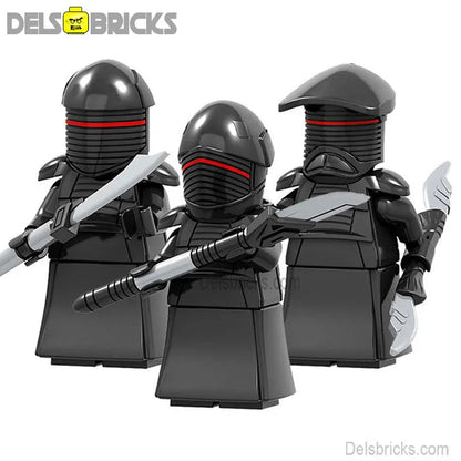 Star Wars Lego Custom Minifigure Set - Shadow Praetorian Guards Set of 3