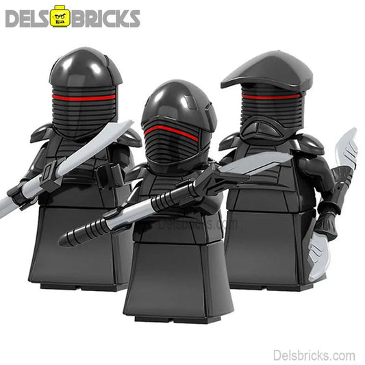 Star Wars Lego Custom Minifigure Set - Shadow Praetorian Guards Set of 3
