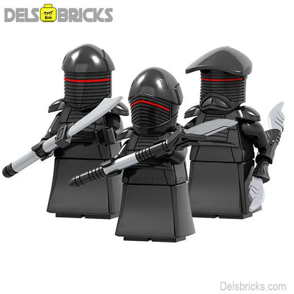 Star Wars Lego Custom Minifigure Set - Shadow Praetorian Guards Set of 3