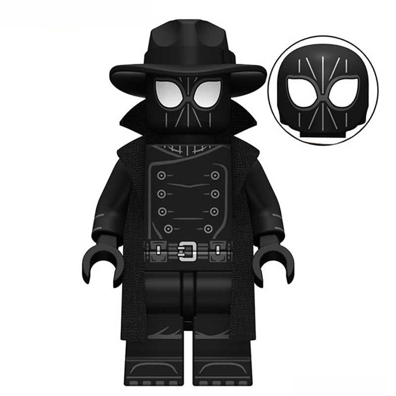 Marvel Lego Custom Minifigure - Spider-Man Noir Black Suit