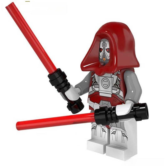Star Wars Lego Custom Minifigure - Sith Warrior