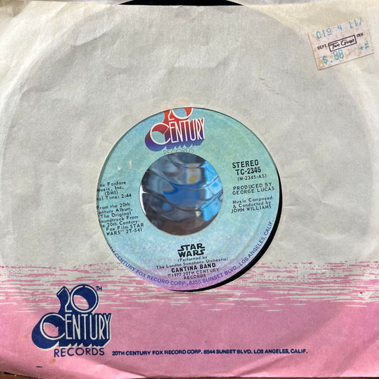 Star Wars Vinyl - Cantina Band / Star Wars (Main Title)