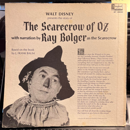 Disney Vinyl - Walt Disney Presents The Story Of The Scarecrow Of Oz