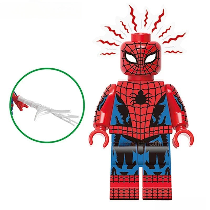 Marvel Lego Custom Minifigure - Spider-Man 1962
