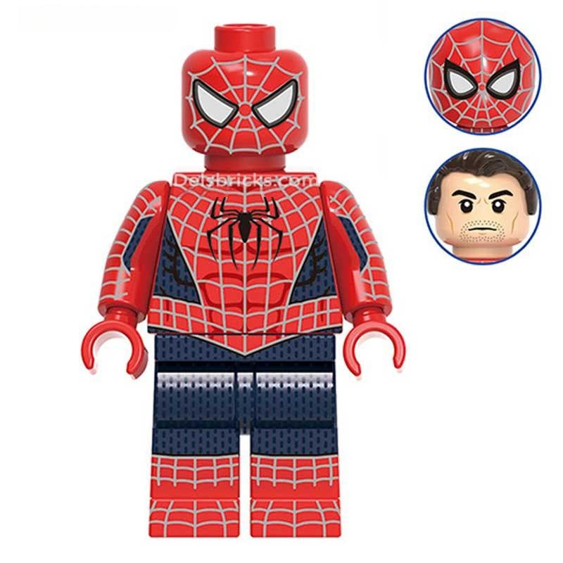 Marvel Lego Custom Minifigure - Spider-Man Tobey Maguire 1