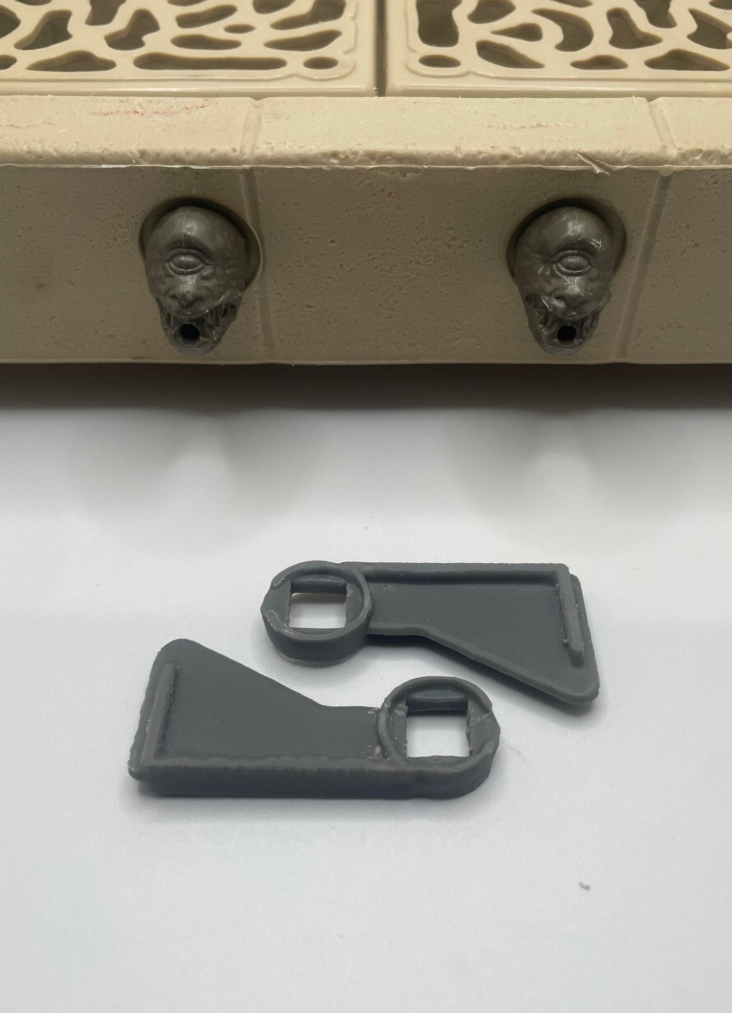 Star Wars JABBA THE HUTT Throne Playset Door Hinges Repro Part 1983 Vintage Kenner