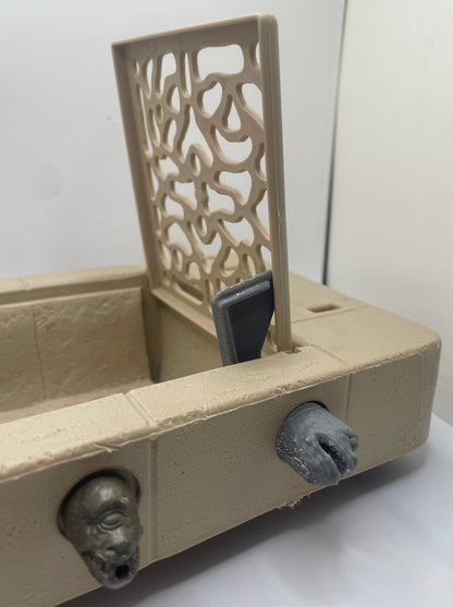 Star Wars JABBA THE HUTT Throne Playset Gargoyle Hinges Repro Part 1983 Vintage Kenner