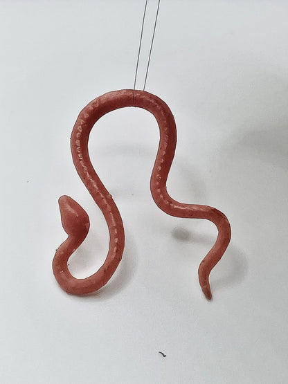 Star Wars Yoda Orange Brown Snake Repro Part 1980 Vintage Kenner