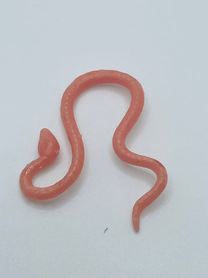 Star Wars Yoda Orange Brown Snake Repro Part 1980 Vintage Kenner