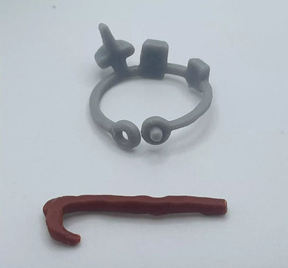 Star Wars Yoda Walking Cane & Belt Replacement 1980 Repro Part Vintage Kenner