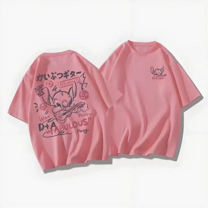 Disney Harajuku Stitch Graphic T-Shirt