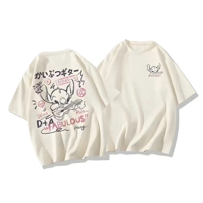 Disney Harajuku Stitch Graphic T-Shirt