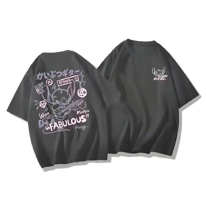 Disney Harajuku Stitch Graphic T-Shirt