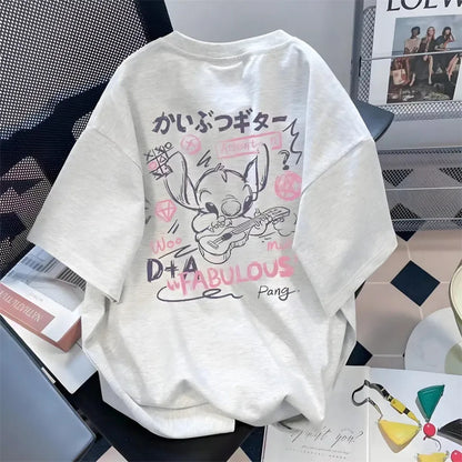 Disney Harajuku Stitch Graphic T-Shirt