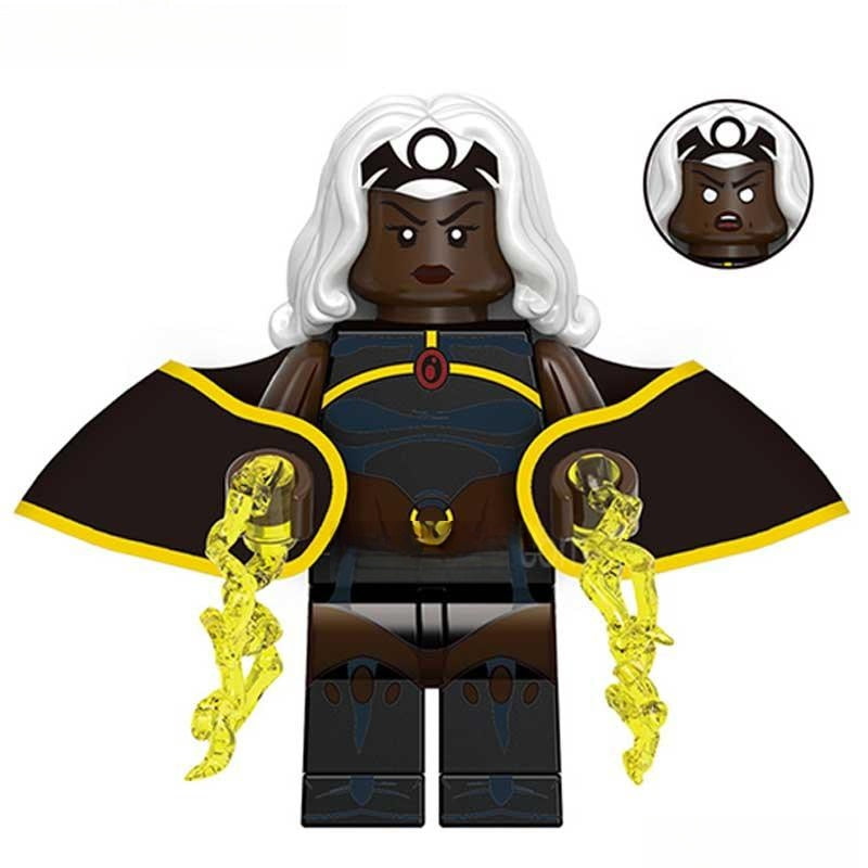 Marvel Lego Custom Minifigure - Storm From X-Men '97 Black Suit