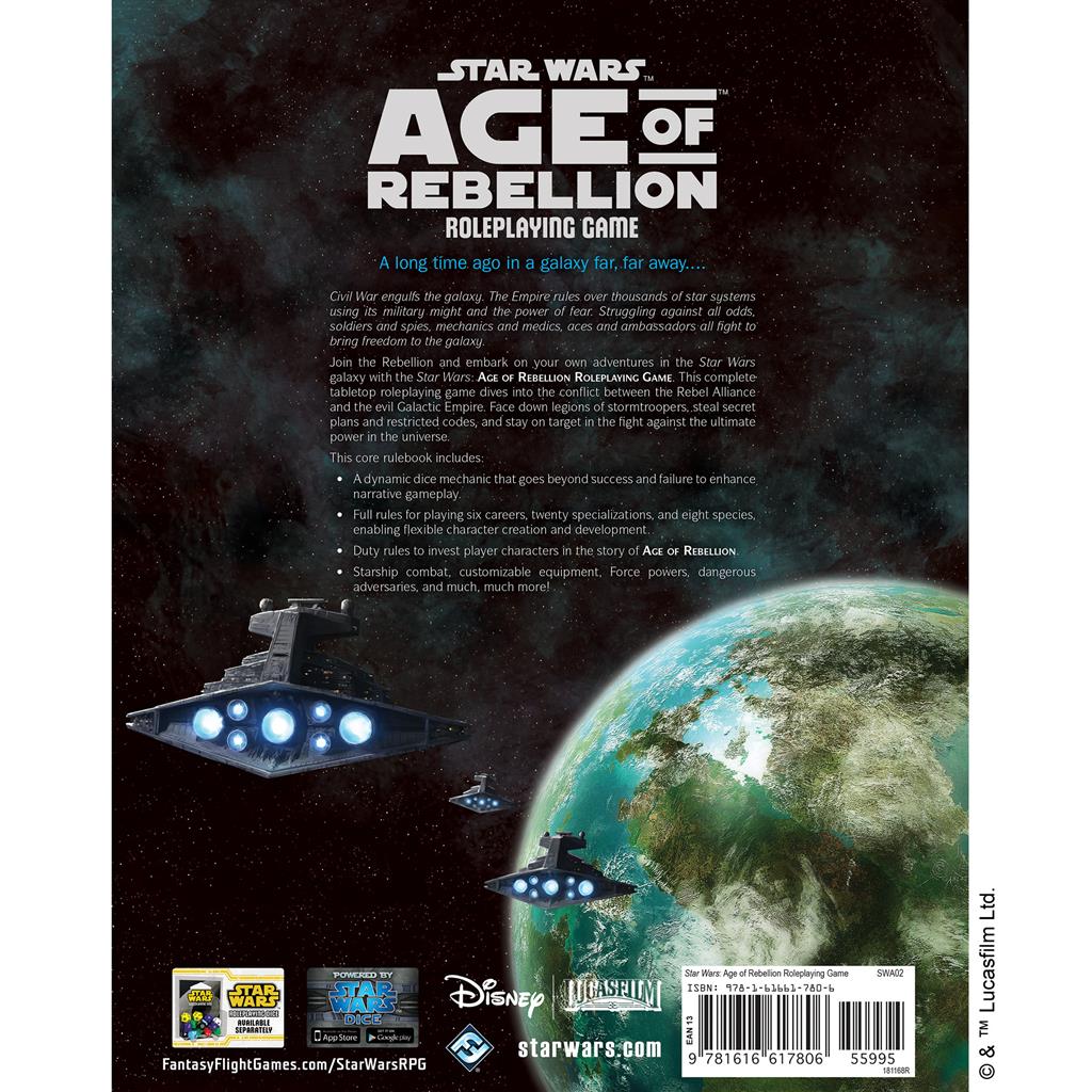 Star Wars RPG: Age of Rebellion - Core Rulebook