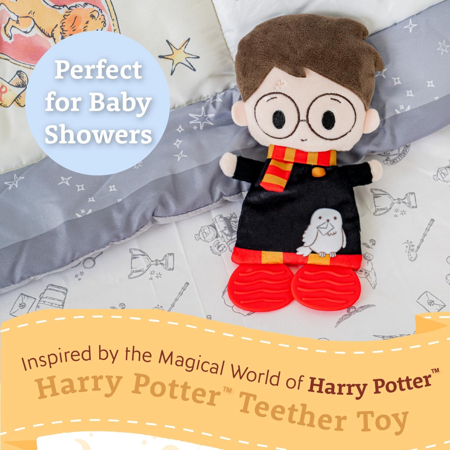 Harry Potter Sensory Blanky with Crinkle