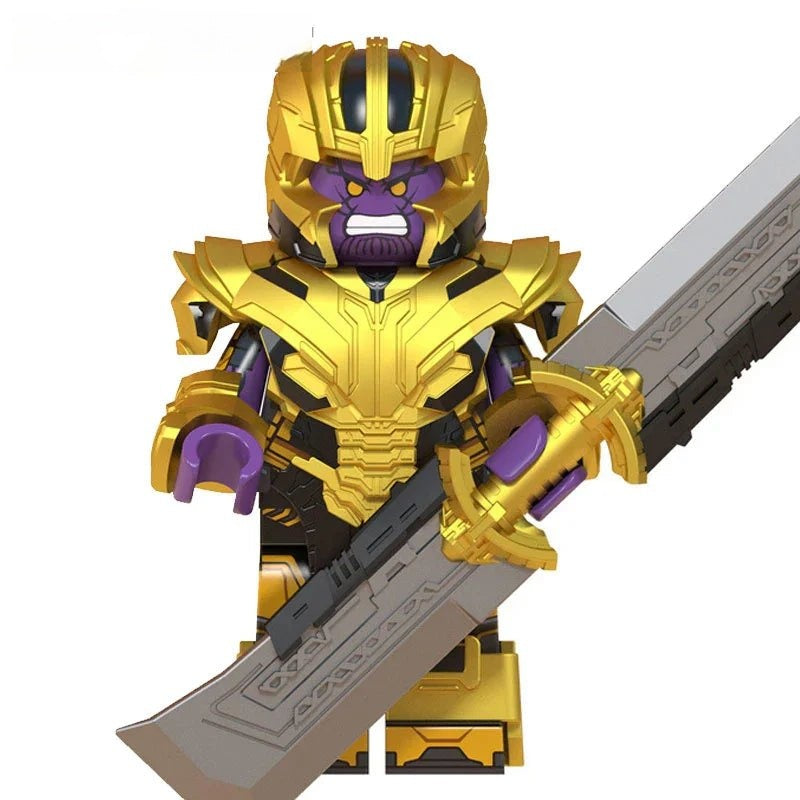 Marvel Lego Custom Minifigure - Thanos 1
