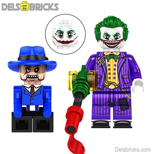 DC Lego Custom Minifigure - The Joker (Arkham)