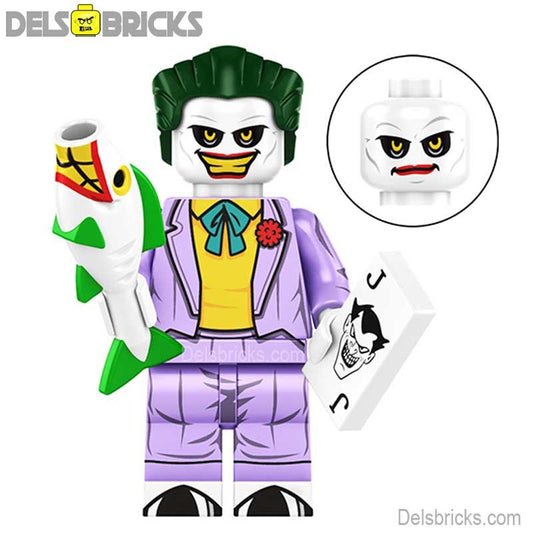 DC Lego Custom Minifigure - The Joker (Batman Animated Series)