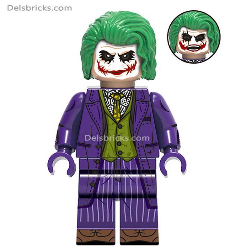 DC Lego Custom Minifigure - The Joker (The Dark Knight)