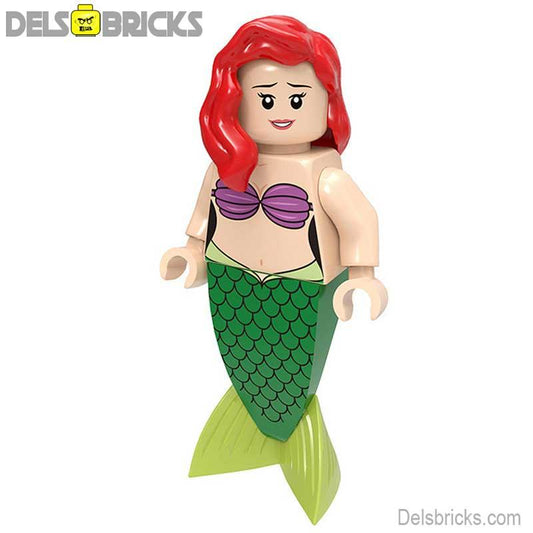 Disney Lego Custom Minifigure - Ariel (The Little Mermaid)