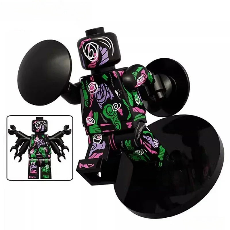 Marvel Lego Custom Minifigure - The Spot from Spider-verse (Black)