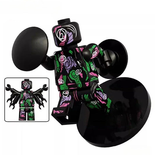 Marvel Lego Custom Minifigure - The Spot from Spider-verse (Black)