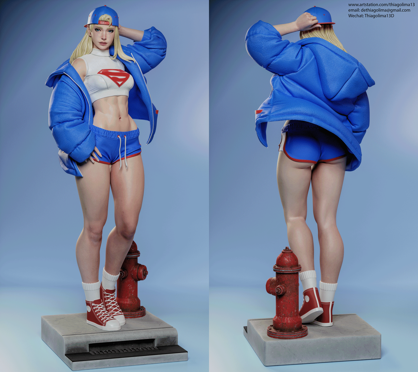 DC Comics Statue - Supergirl Streetwear (1:6 Scale)