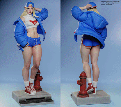 DC Comics Statue - Supergirl Streetwear (1:6 Scale)