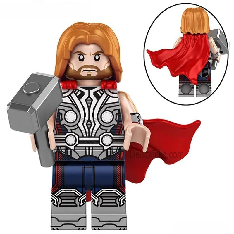 Marvel Lego Custom Minifigure - Thor 4