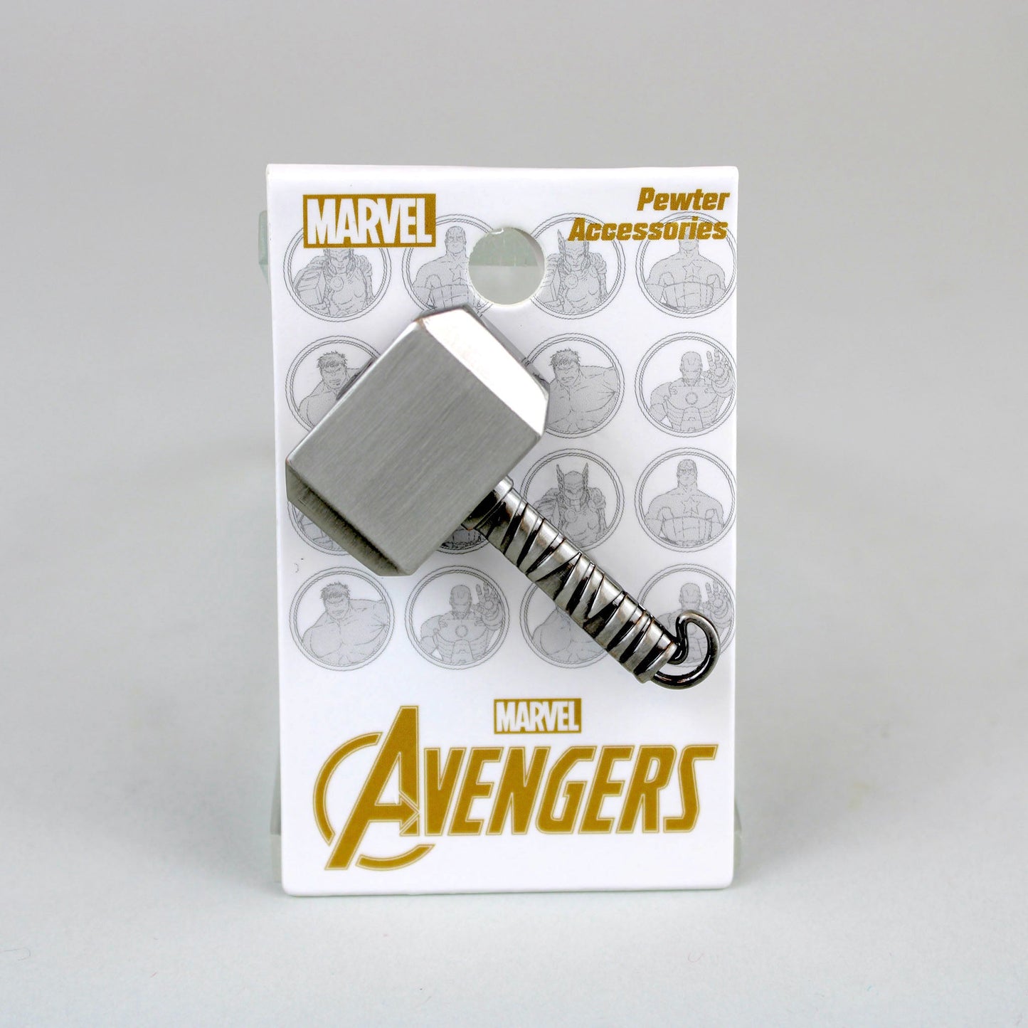Marvel Thor Hammer Mjolnir Pewter Pin
