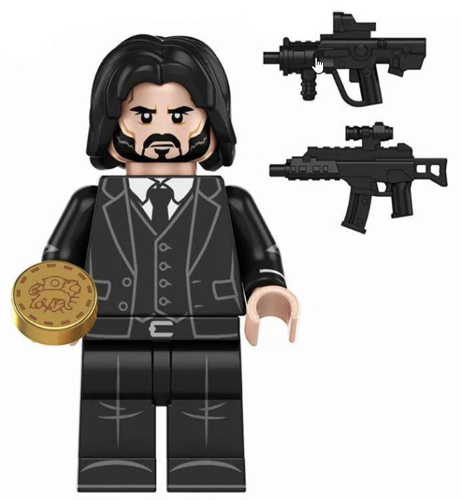 Movies Lego Custom Minifigure - John Wick