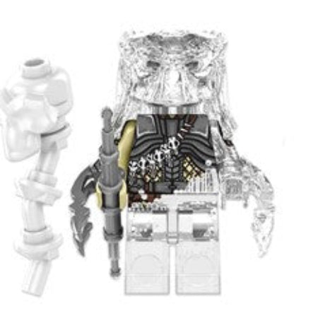 Movies Lego Custom Minifigure - Predator (Transparent)