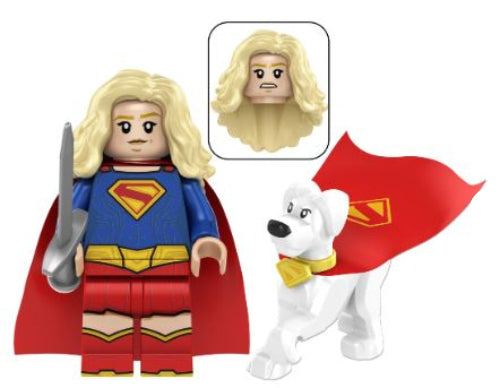 DC Lego Custom Minifigure - Supergirl 1
