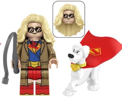DC Lego Custom Minifigure - Supergirl 2