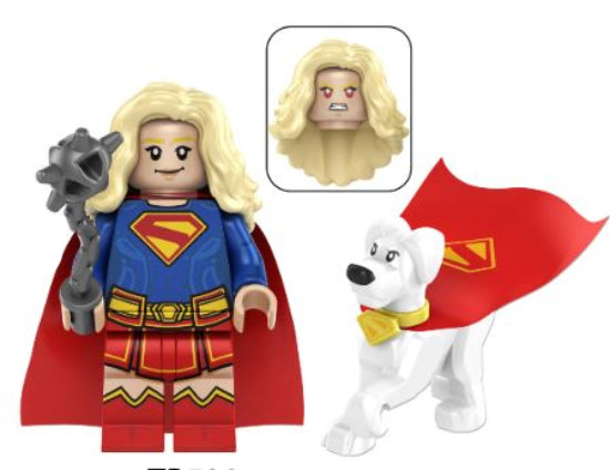 DC Lego Custom Minifigure - Supergirl 3