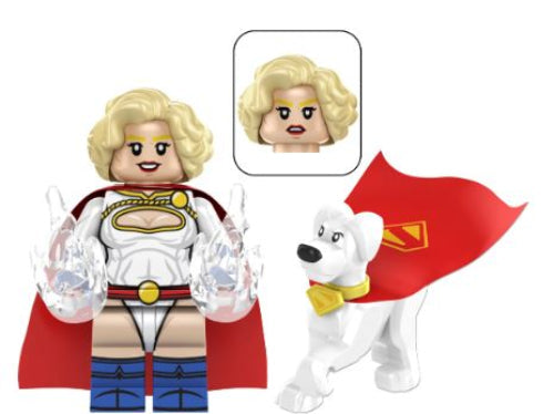 DC Lego Custom Minifigure - Supergirl 4