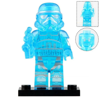 Star Wars Lego Custom Minifigure - Transparent Imperial Stormtrooper