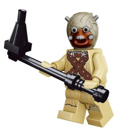 Star Wars Lego Custom Minifigure - Tusken Raider (Sand People)