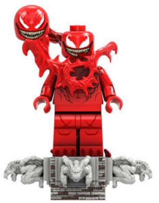 Marvel Lego Custom Minifigure - Carnage