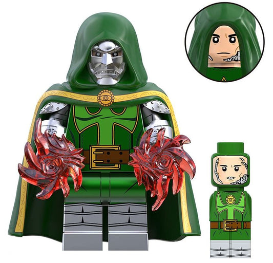 Marvel Lego Custom Minifigure - Dr. Doom 5